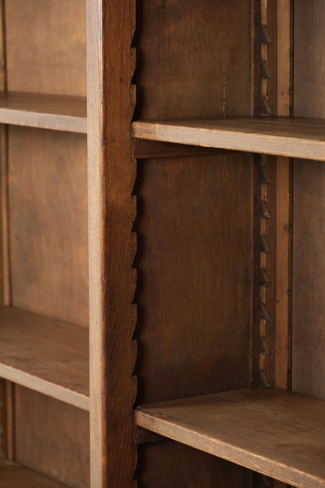 Handy Antique Dutch Oak Bookcase From The Early 20th Century With A Correct Appearance. photo buy