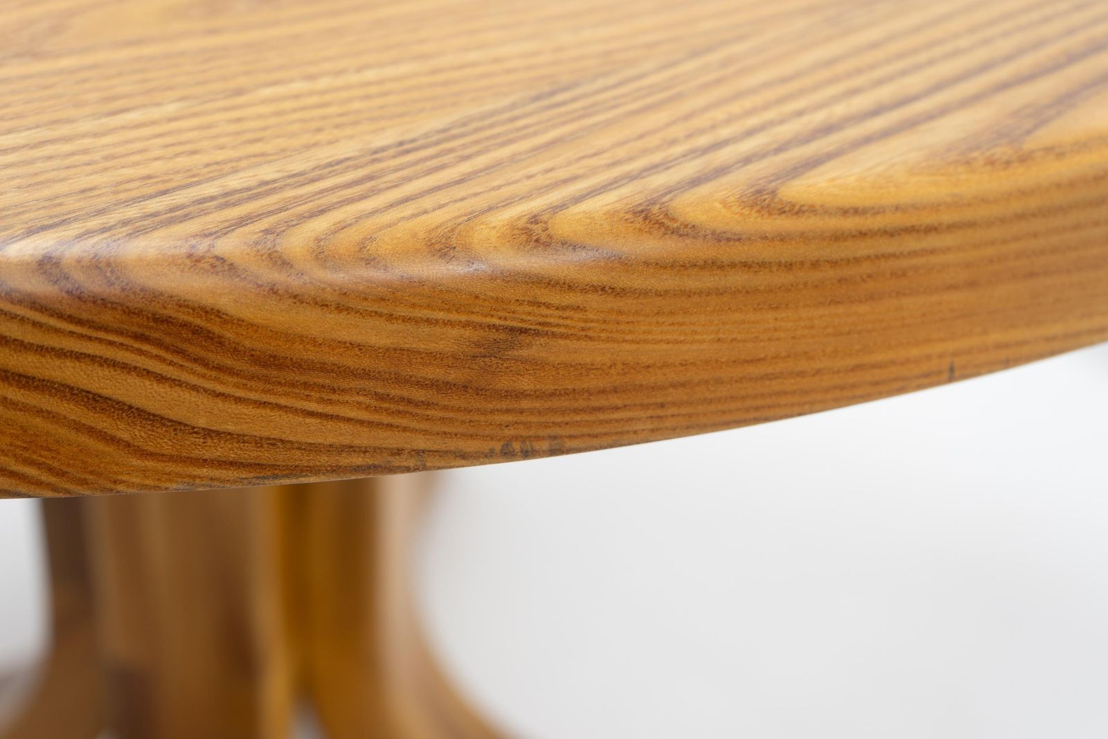 French Design Original Pierre Chapo Extendable T40 Dining Table, 1970s photo vinterior