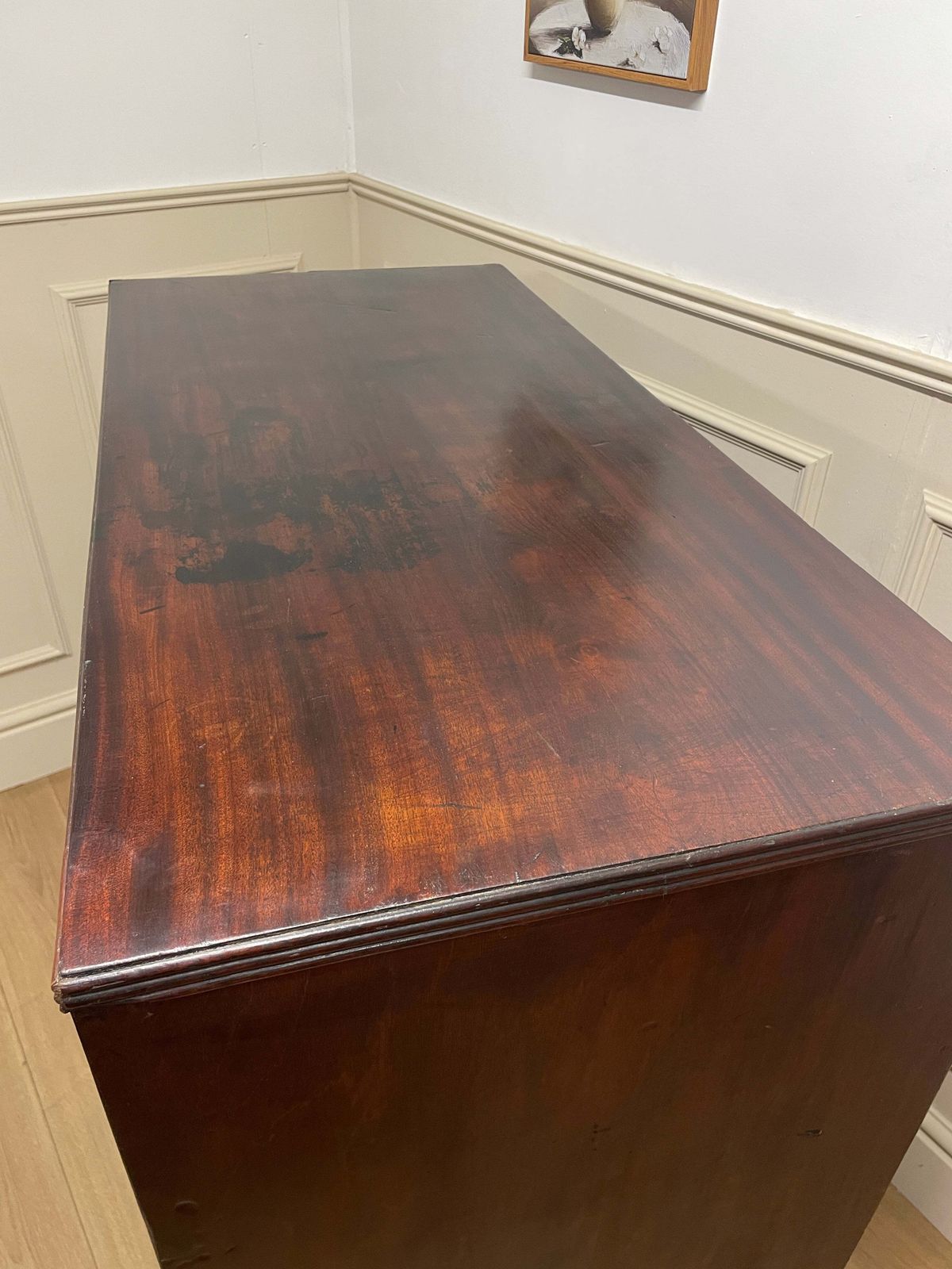 Antique Mahogany Georgian Chest Of Drawers photo Furniture