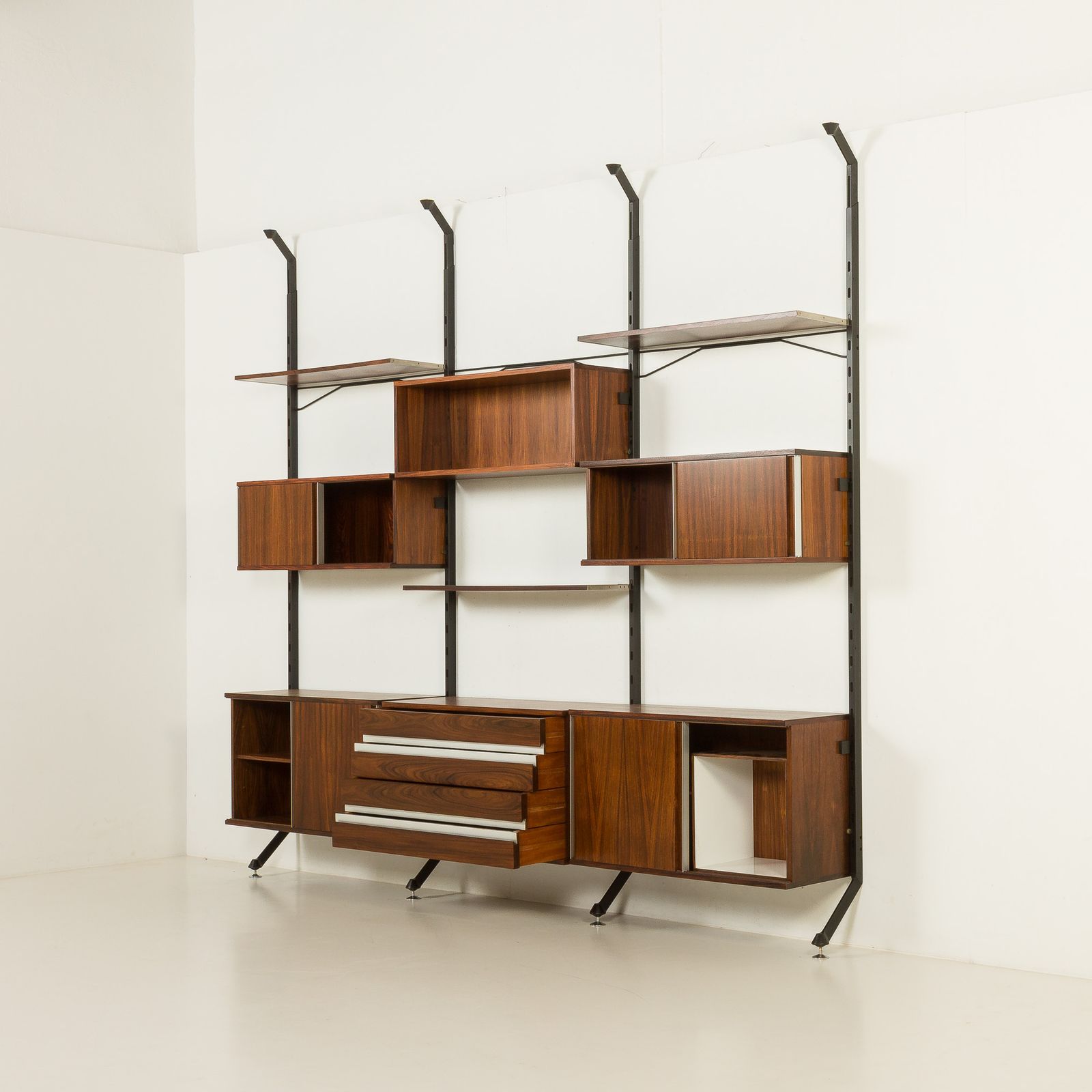 Ico Parisi Rosewood Wall Unit For Mim, Italy 1960s photo buy