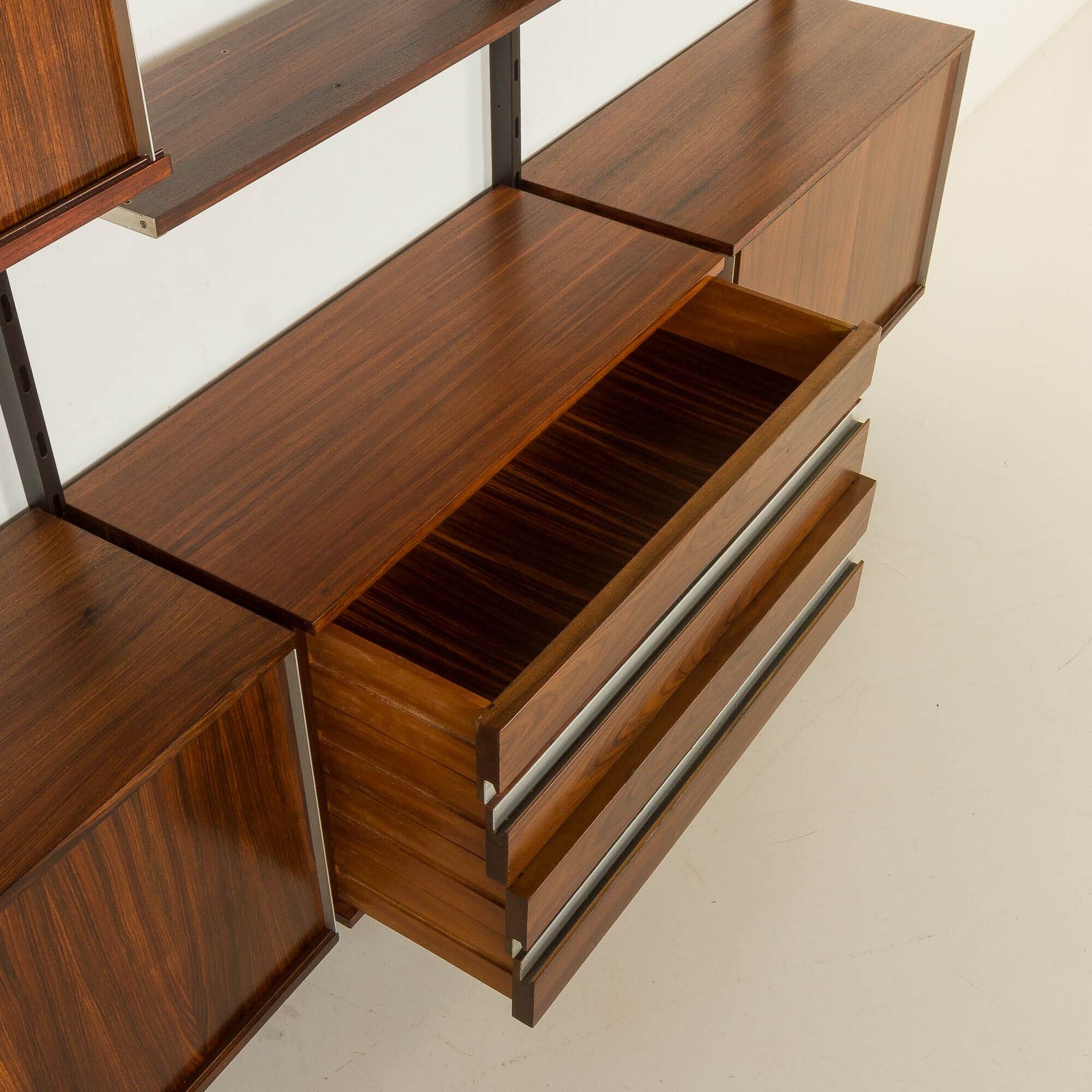7162.0 Ico Parisi Rosewood Wall Unit For Mim, Italy 1960s photo
