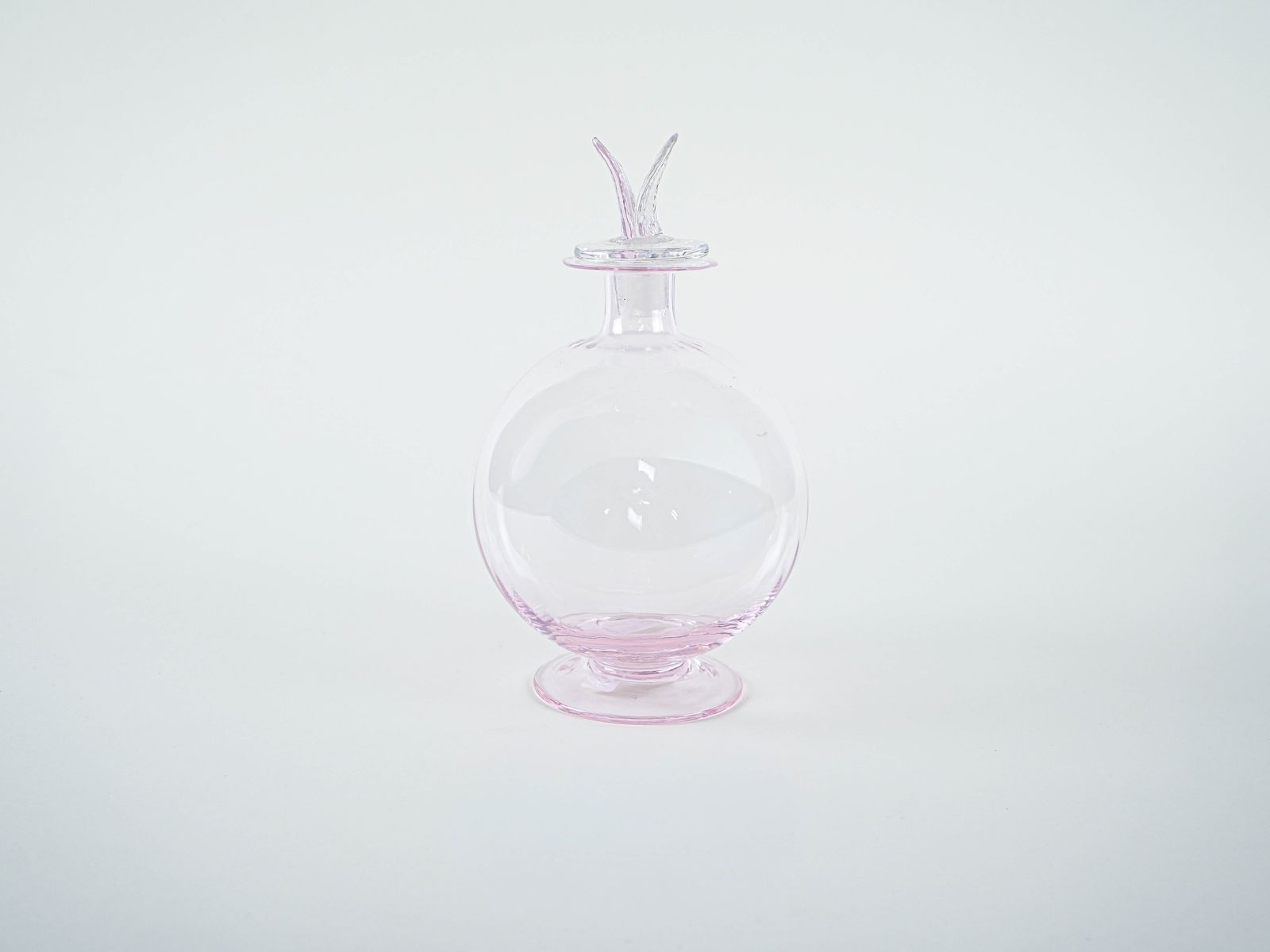 Glass Carafe, Italian Design, 1970s, Manufactured In Italy photo furniture