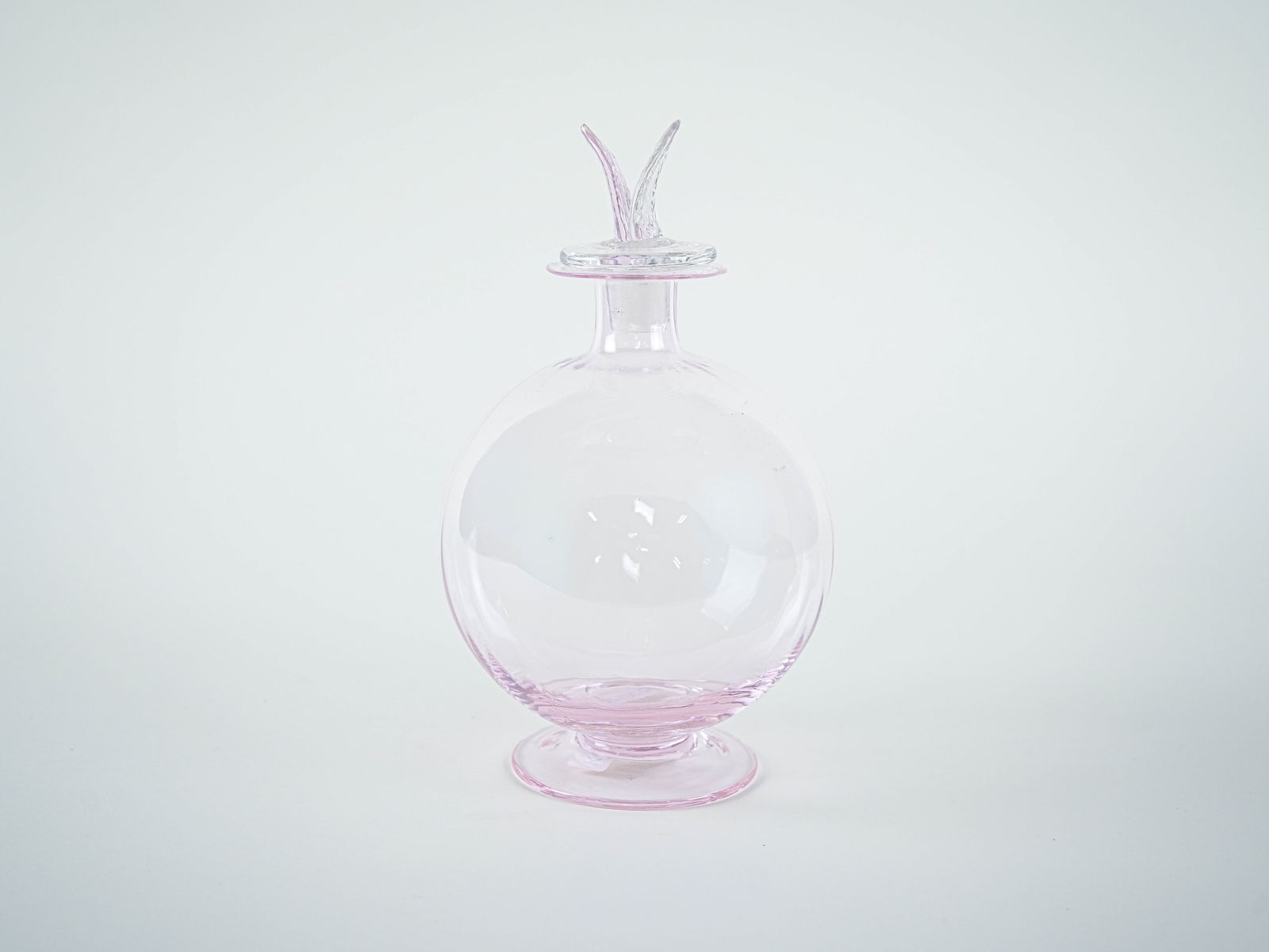 Glass Carafe, Italian Design, 1970s, Manufactured In Italy photo for sale