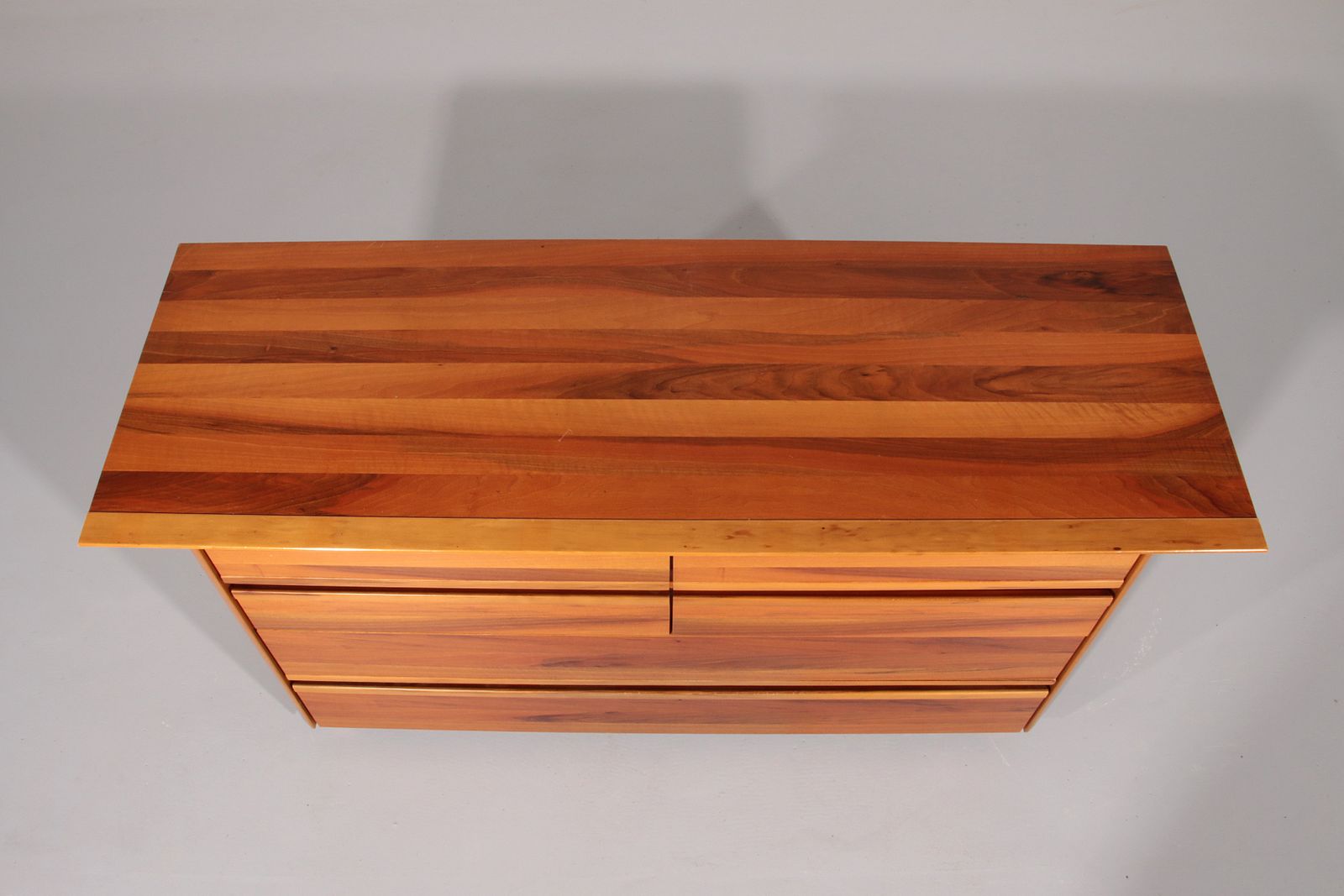 photo furniture Italian Architectural Chest Of Drawers In Walnut 1970 Italy