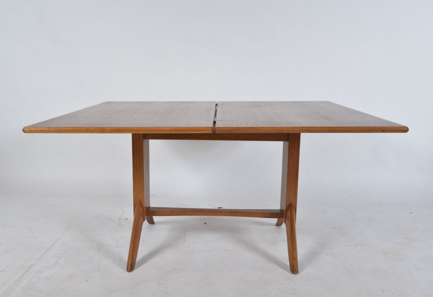 Midcentury Teak 1950s Metamorphic Dining Coffee Table By Wilhelm Renz Germany photo vintage