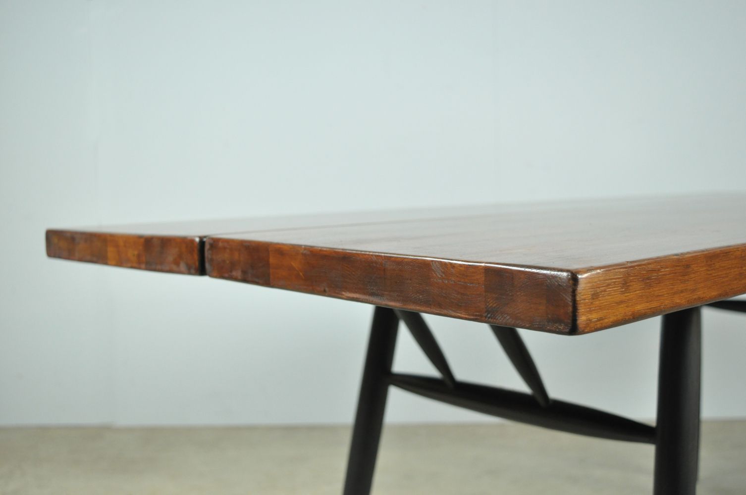 Scandinavian Laukaan Puu “Pirkka” Tapiovaara Dining Table, 1950s photo vinterior