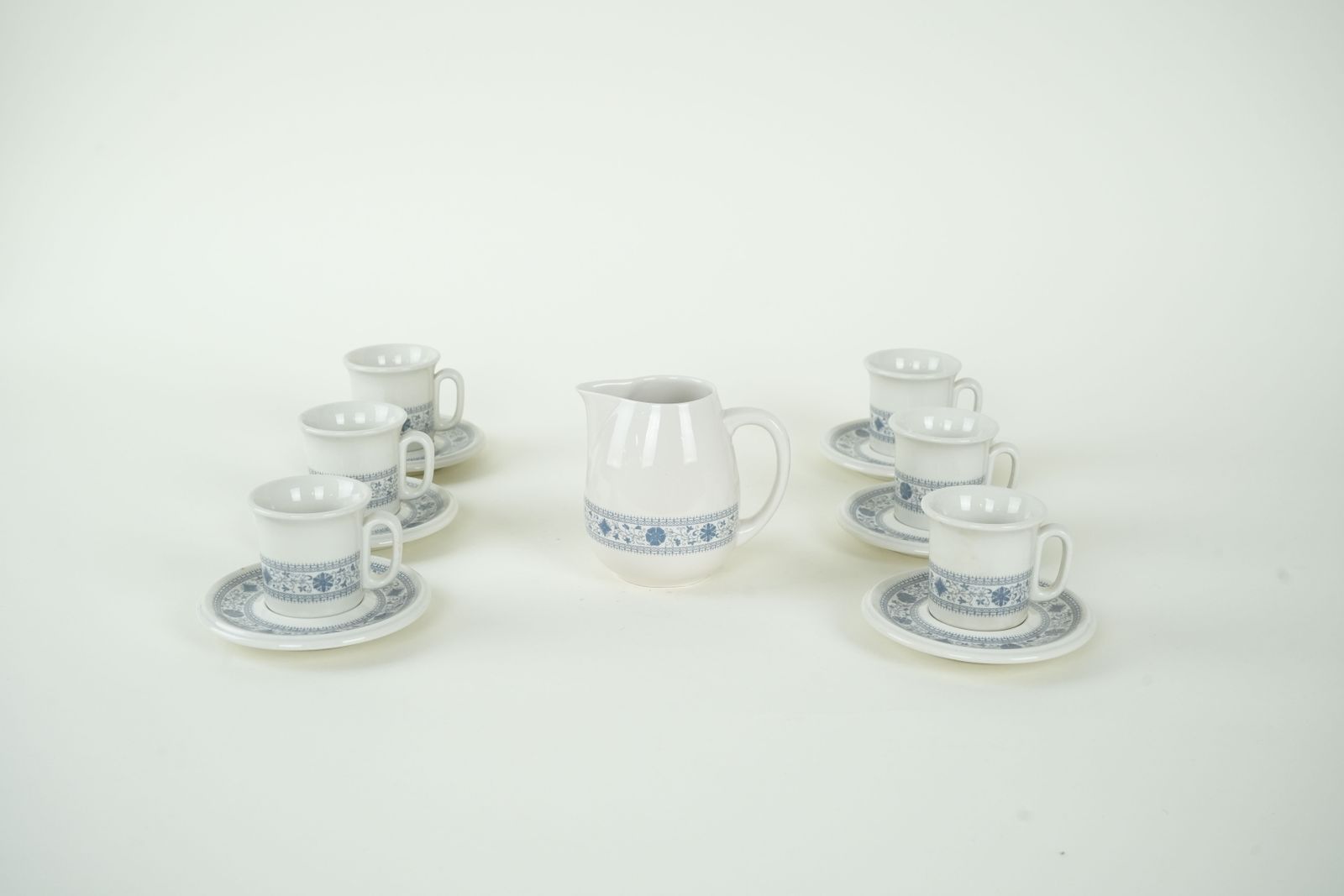 Theepot en kopjesset, Italiaans design, jaren 1970, Made In Italy photo furniture