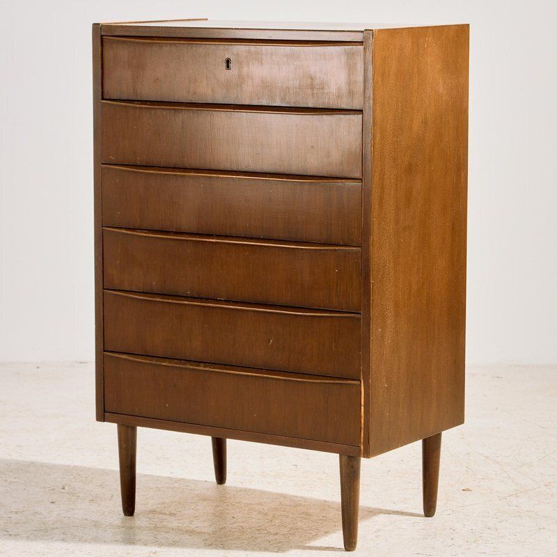 Teak Dresser With Six Drawers, 1960s photo furniture