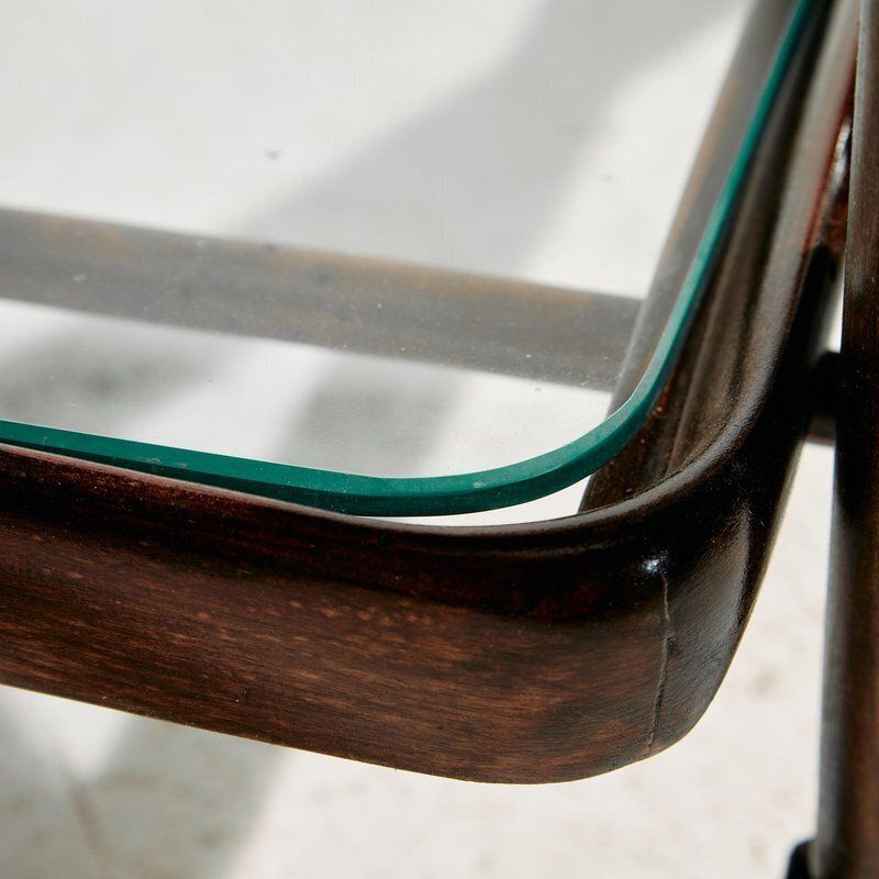 photo vinterior Alder Wood Trolley By Cesare Lacca For Cassina, 1950s