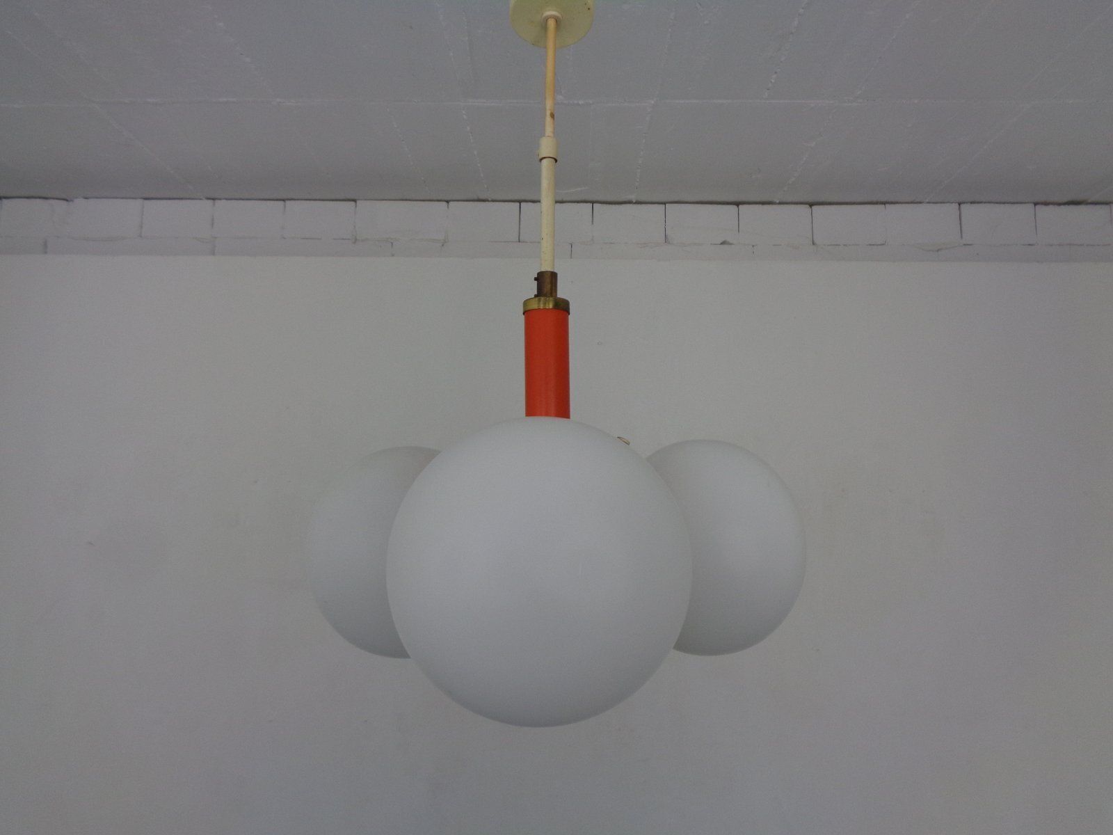 photo furniture Space Age Sputnik Ceiling Lamps With Glasses By Richard Essig, Germany, 1970s, Set Of 2