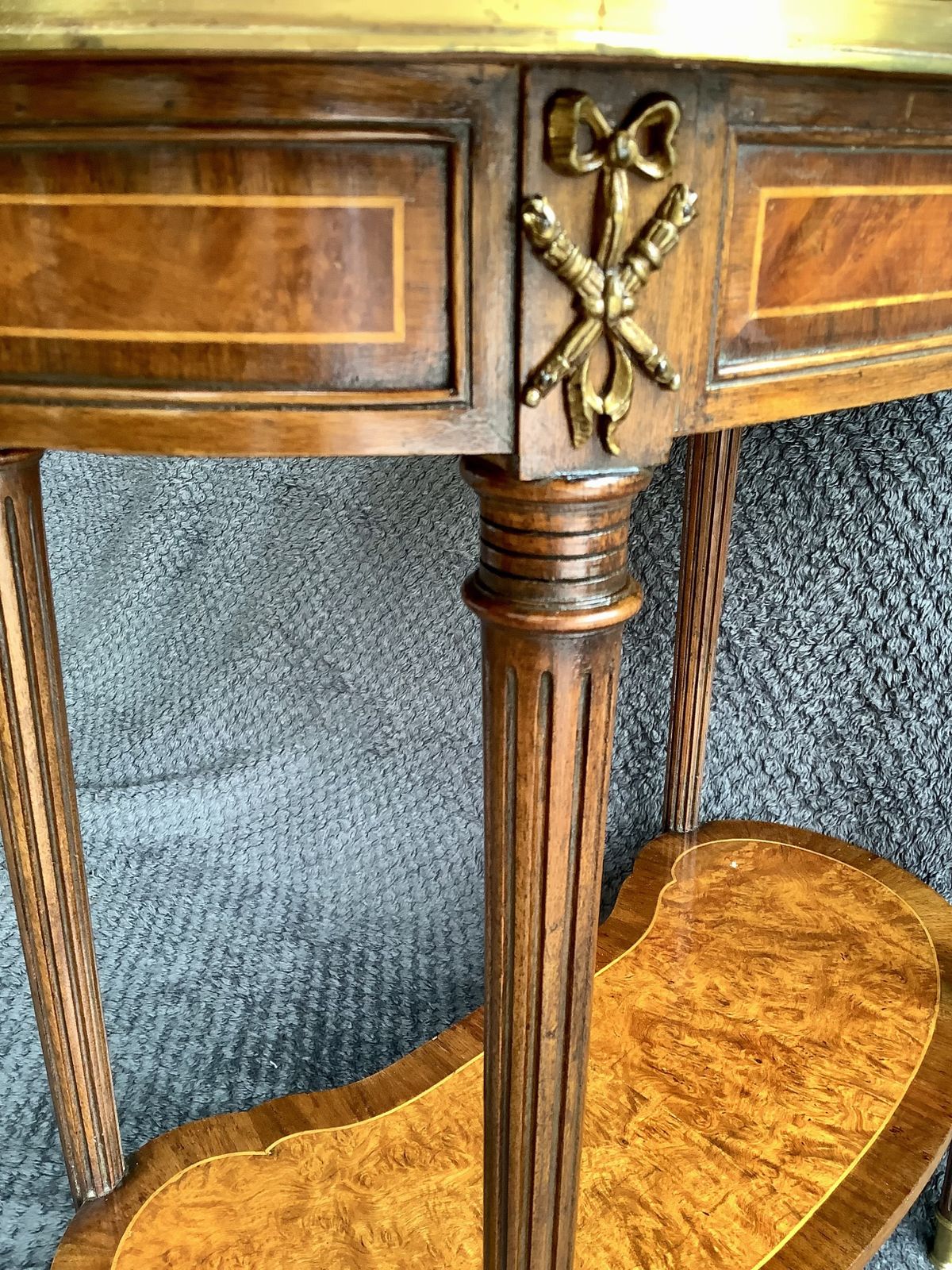 Pair Of Amboyna Bedside/Side Tables photo Furniture