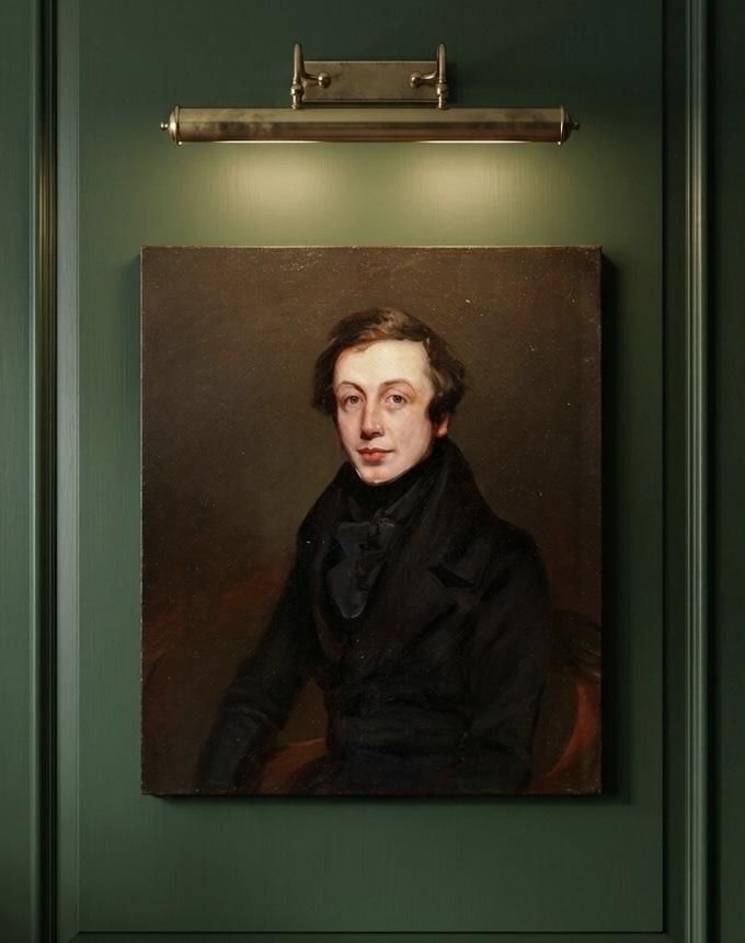 19th Century Oil On Canvas Portrait Of Gentleman