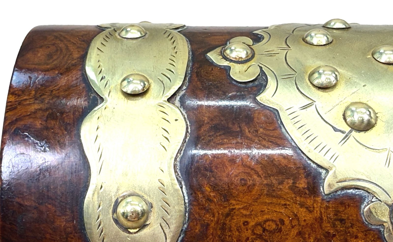 19th Century Burr Walnut Stationary Box (England, Circa 1860) photo 995.0