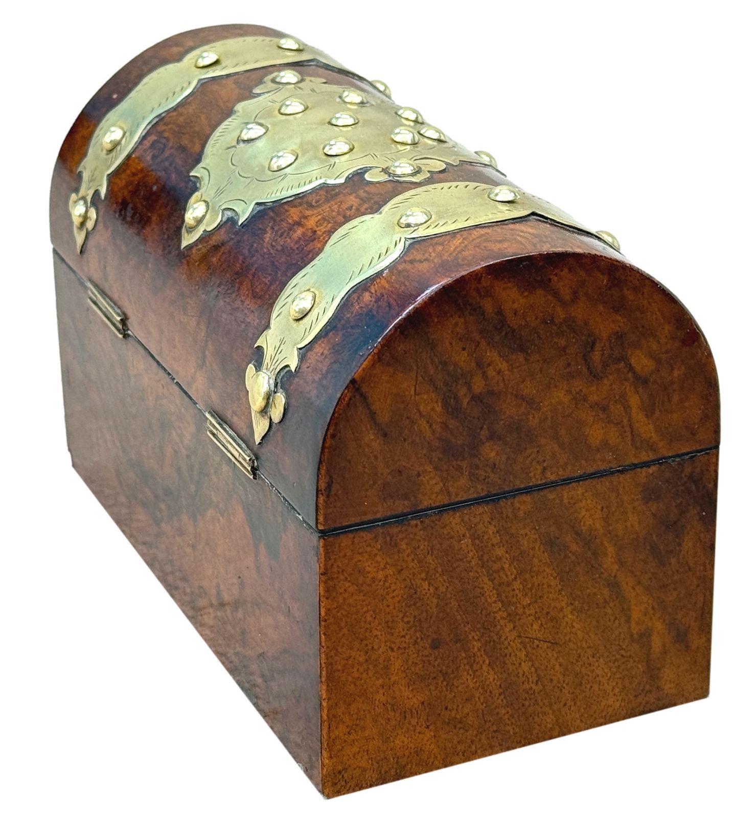 19th Century Burr Walnut Stationary Box (England, Circa 1860) photo vinterior