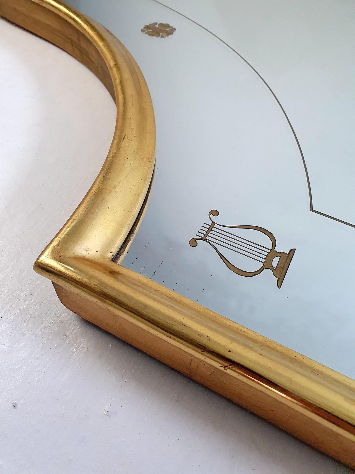 Neoclassic Full Length Mirror In The Style Of Gio Ponti, Italy photo for sale