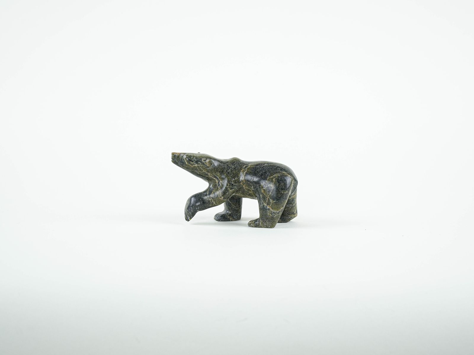 Stenen Berenfiguur, Deens Design, Jaren 1970, Made In Denmark photo for sale