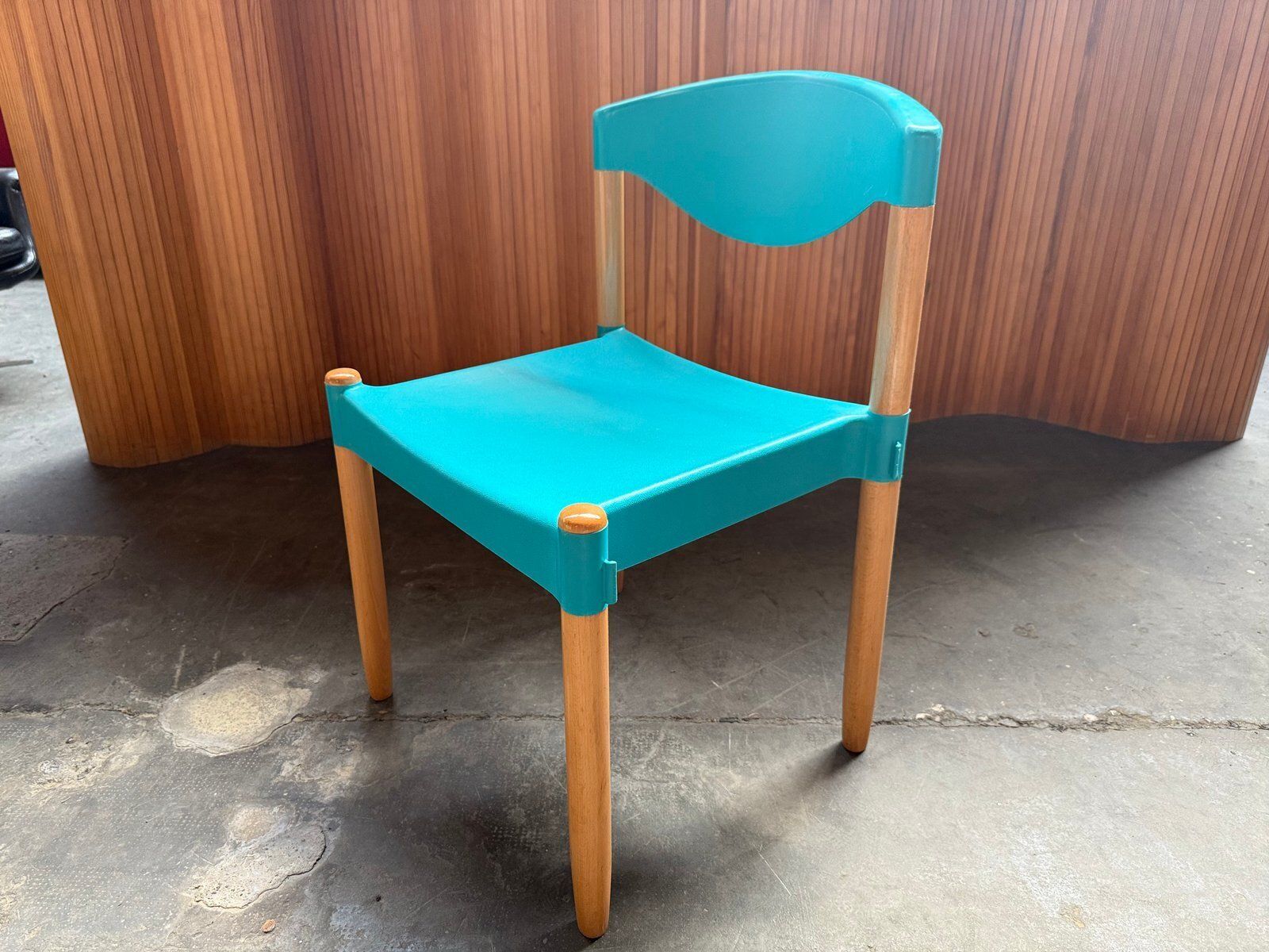Strax Chairs In Turquoise By Hartmut Lohmeyer For Casala, 1981, Set Of 6 photo 2518.0