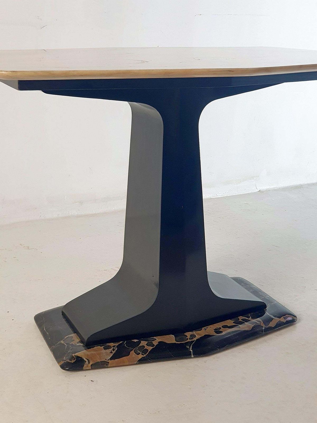 Mid Century Modern Coffee Table By Cantu, Marble Top, Italy, 1959 photo Furniture