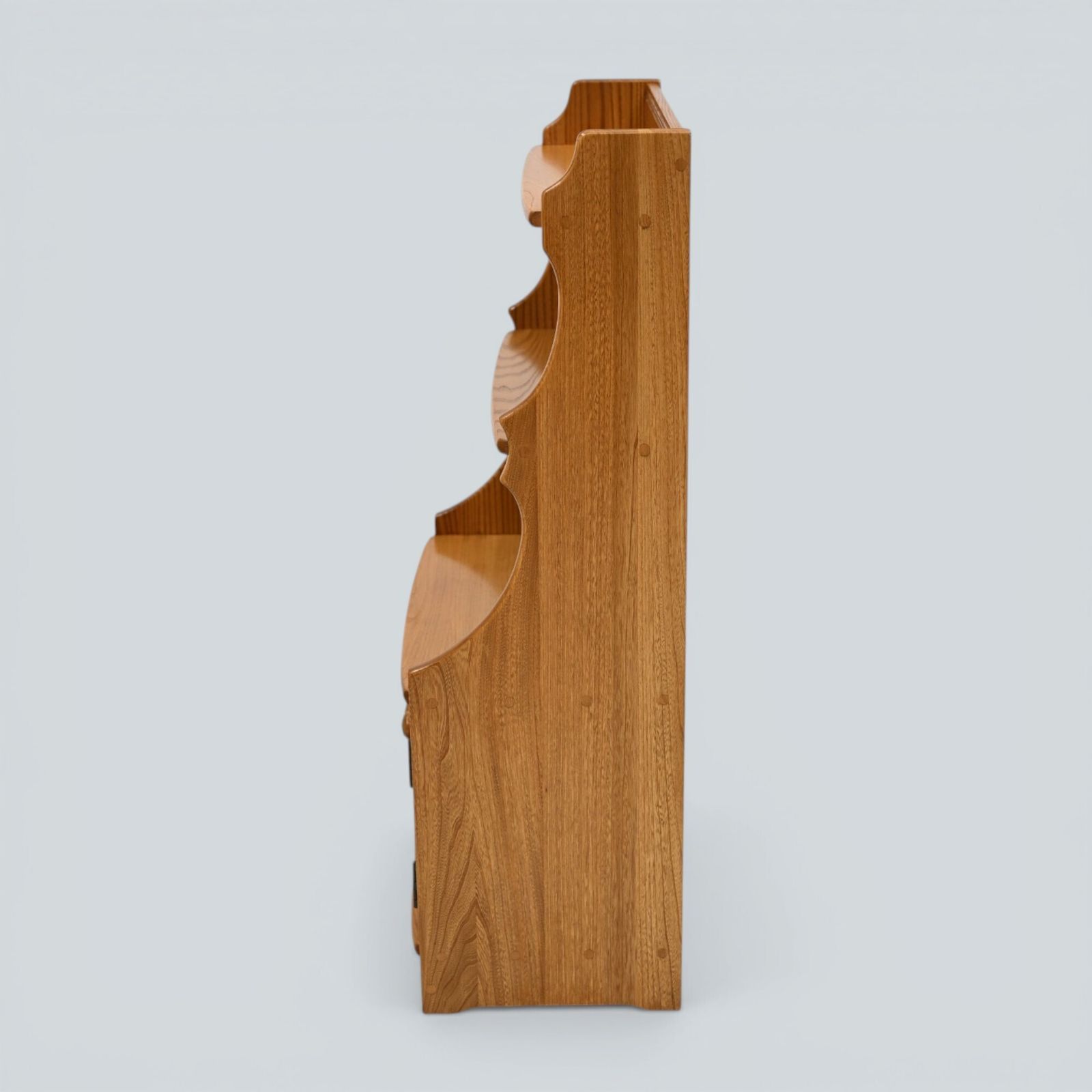 Ercol Waterfall Bookcase 2 Shelves Light Finish Free Uk* Delivery photo for sale