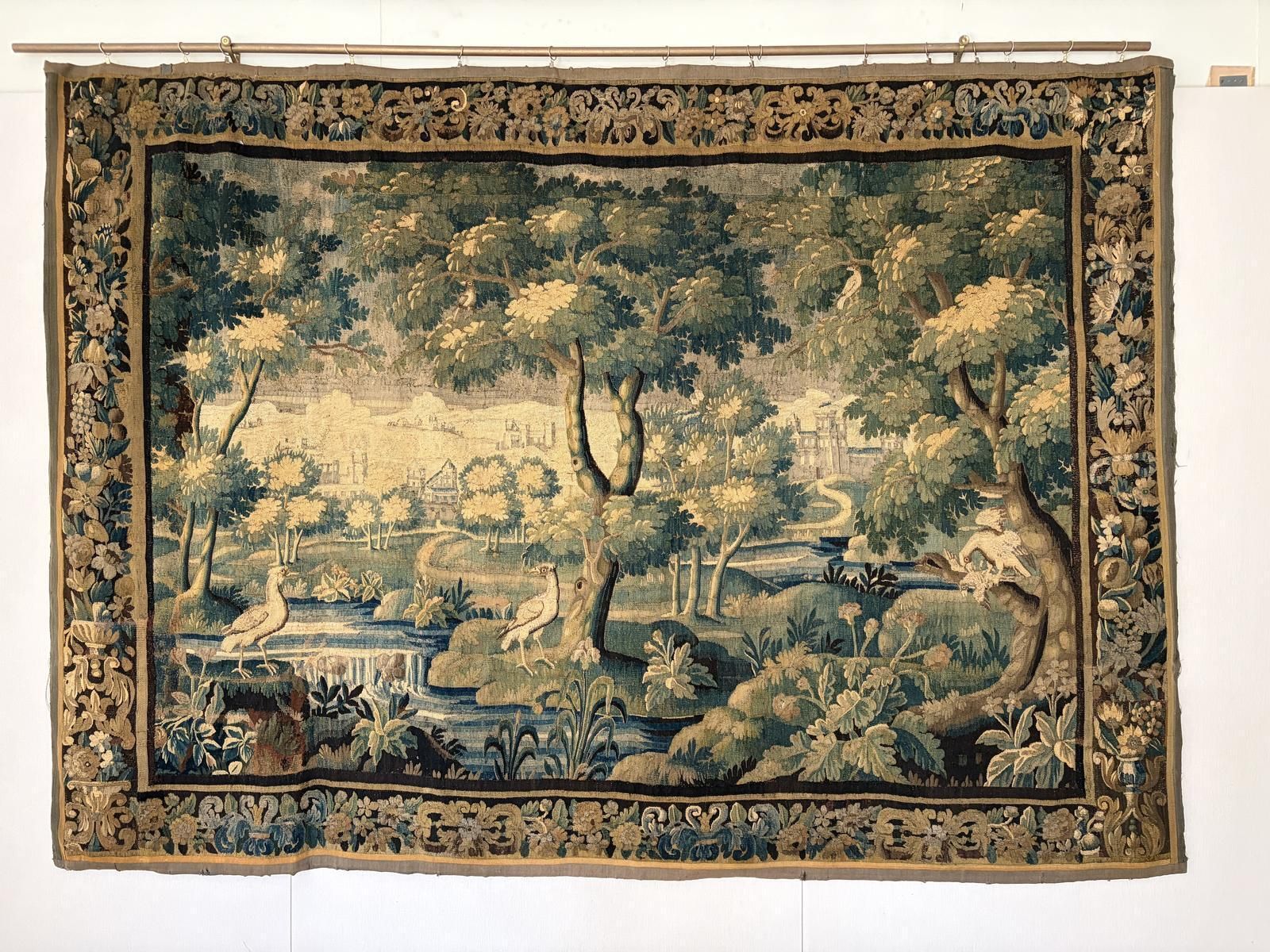 18th Century Aubusson Tapestry photo furniture