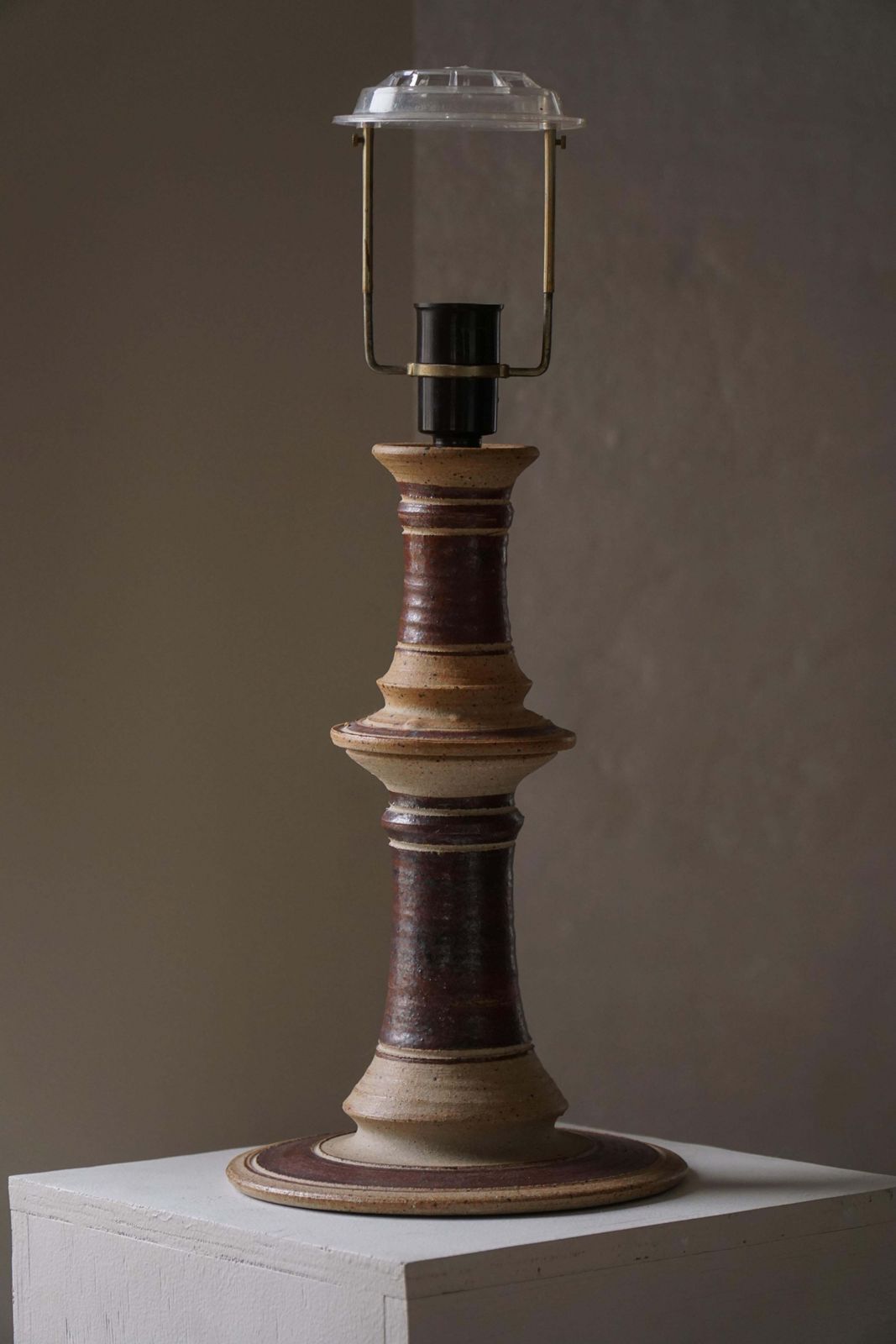 photo furniture Mid Century Scandinavian Ceramic Table Lamp By Tue Poulsen, Denmark, 1970s