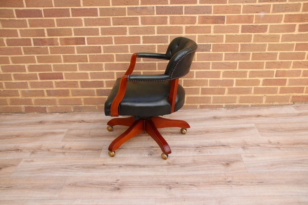 Bankers Chesterfield Chair photo for sale