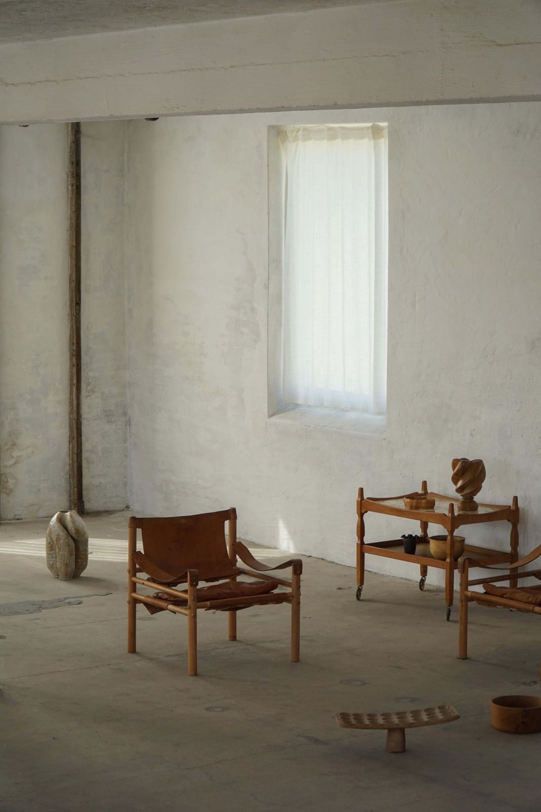 photo furniture Arne Norell, Pair Of Sirocco Lounge Chairs, Leather & Ash, Ab Aneby, 1960s
