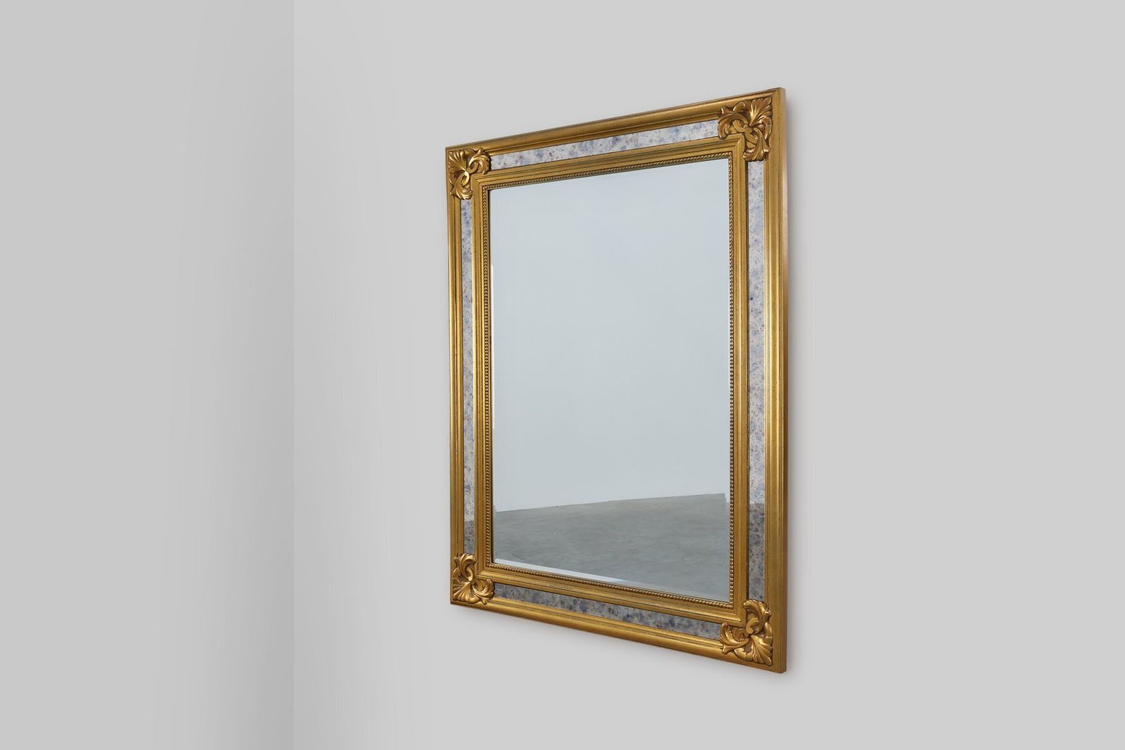 20th Century Baroque Gilt Mirror By Deknudt, Belgium, 1960s photo for sale