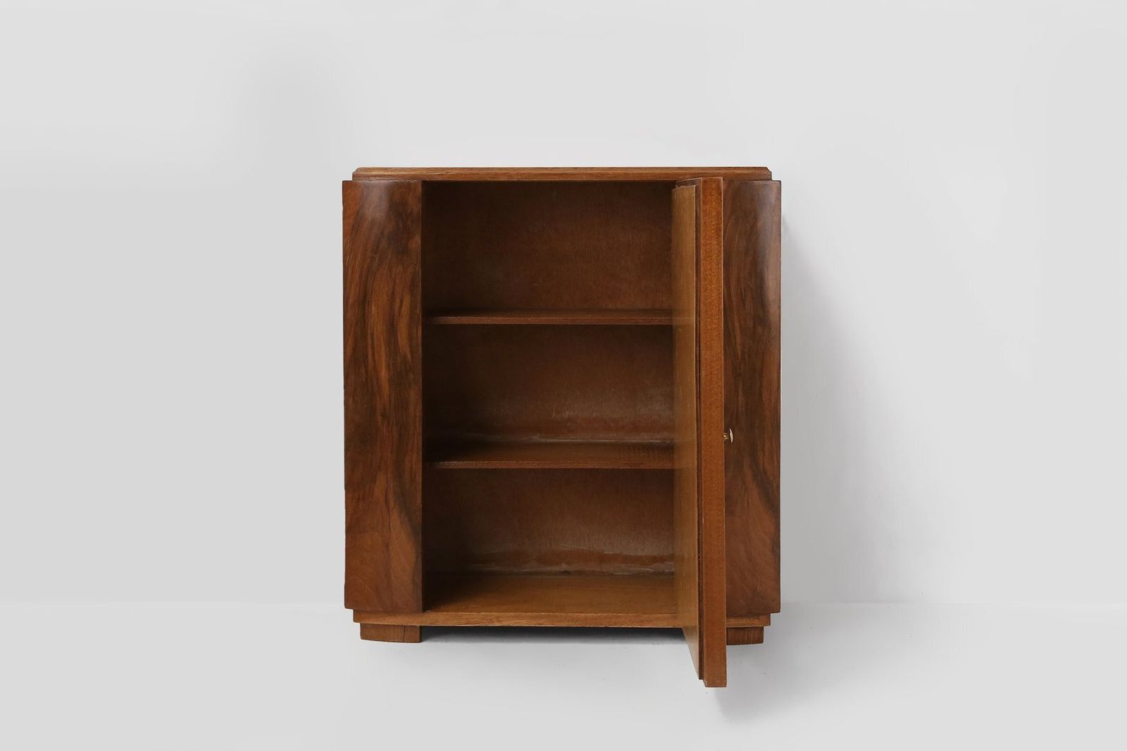 Small Art Deco Cabinet In Wood With Mirror, 1930 photo buy