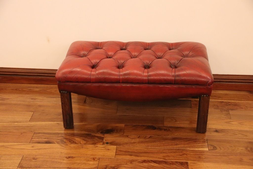 Chesterfield Vintage Footstool photo furniture