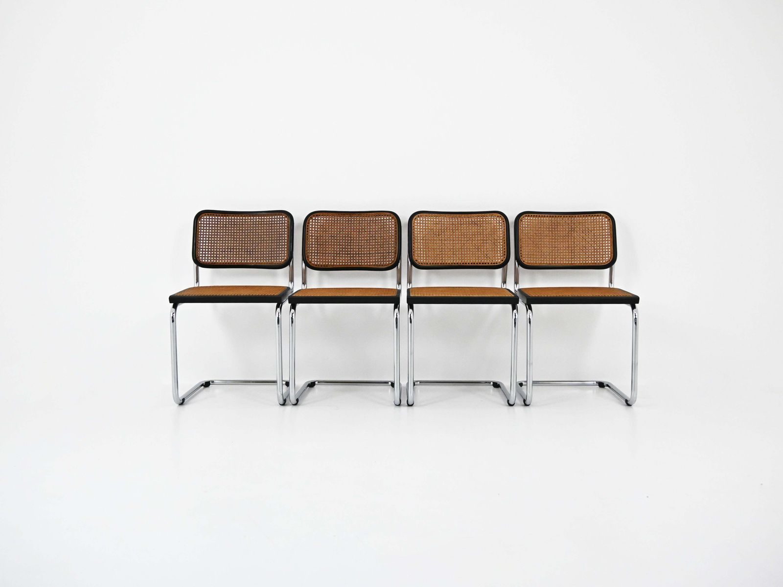 Dining Chairs Style B32 By Marcel Breuer Set Of 4 photo Furniture