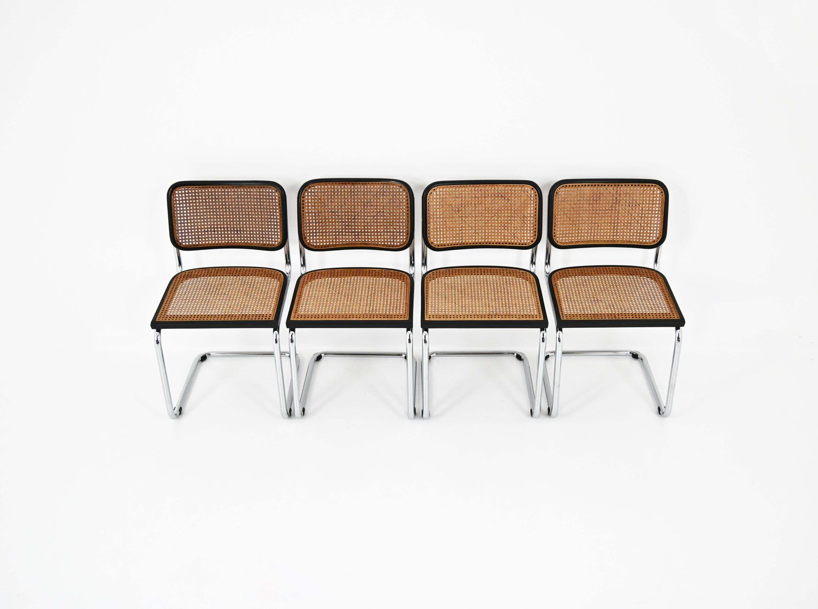 Dining Chairs Style B32 By Marcel Breuer Set Of 4 photo vintage