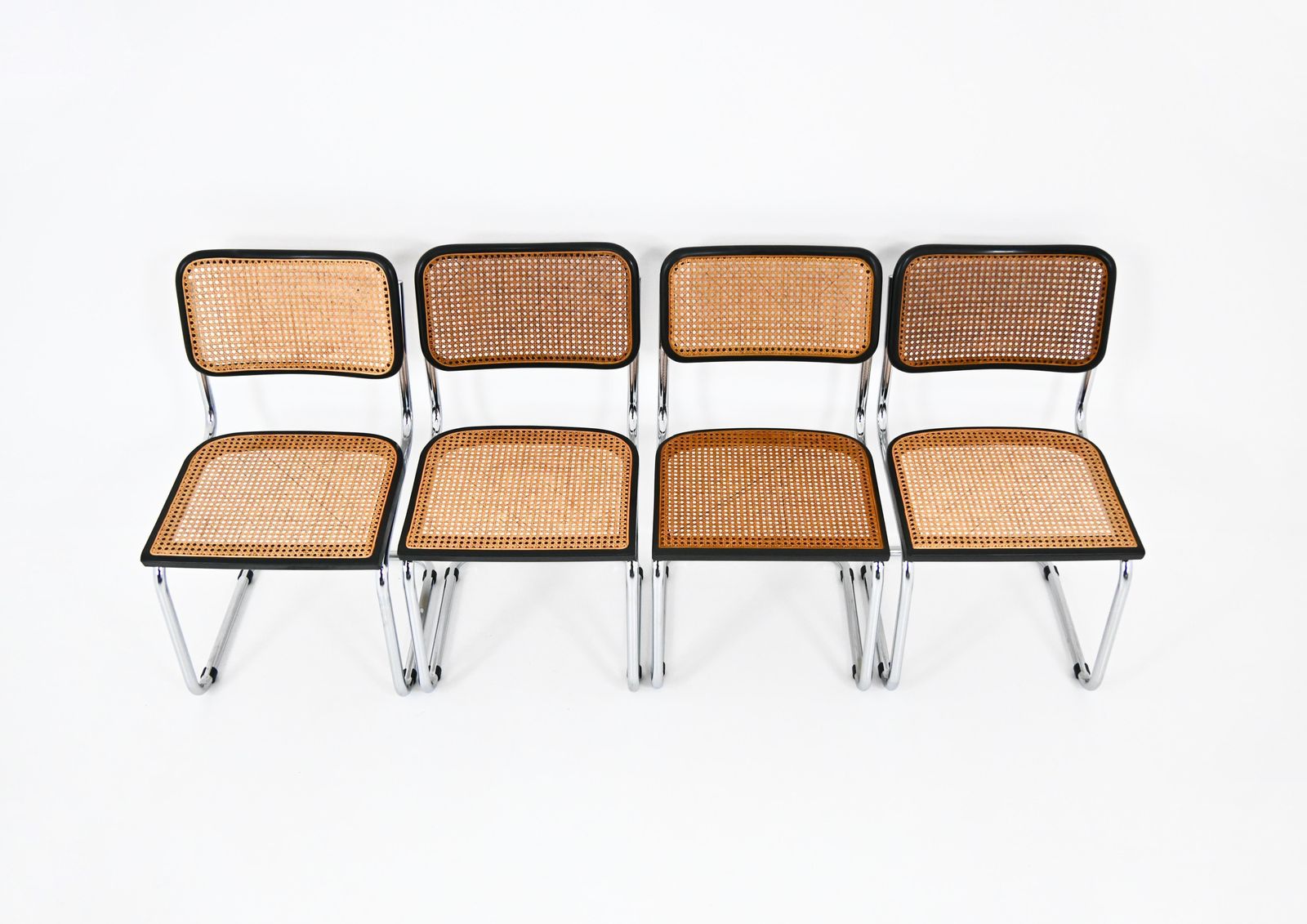 Dining Chairs Style B32 By Marcel Breuer Set Of 4 photo vintage