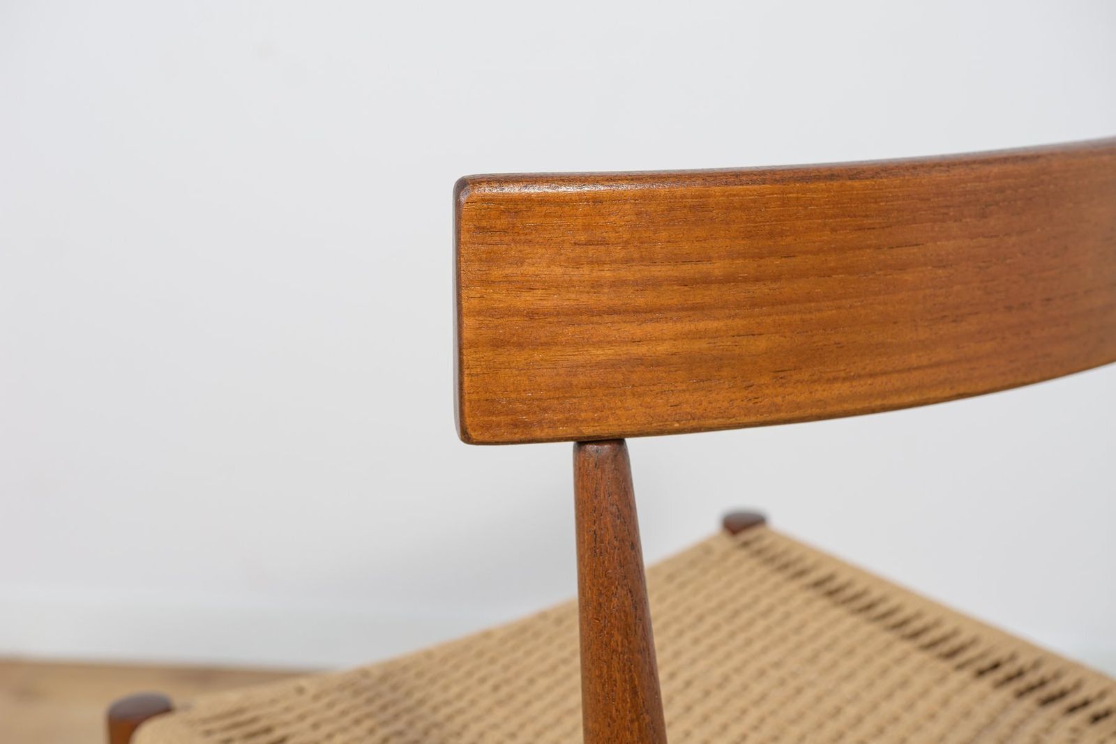 photo vinterior Mid Century Modern Dining Chairs By Arne Hovmand Olsen For Mogens Kold, 1960s, Set Of 8