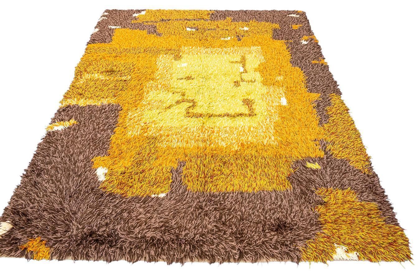 Rya Rug Swedish Mid Century Mollaianrugs Collection photo Textiles