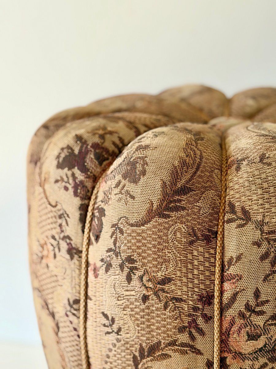 Ottoman By Jindrich Halabala For Cesky Nabytek, Former Czechoslovakia, 1956 photo Furniture