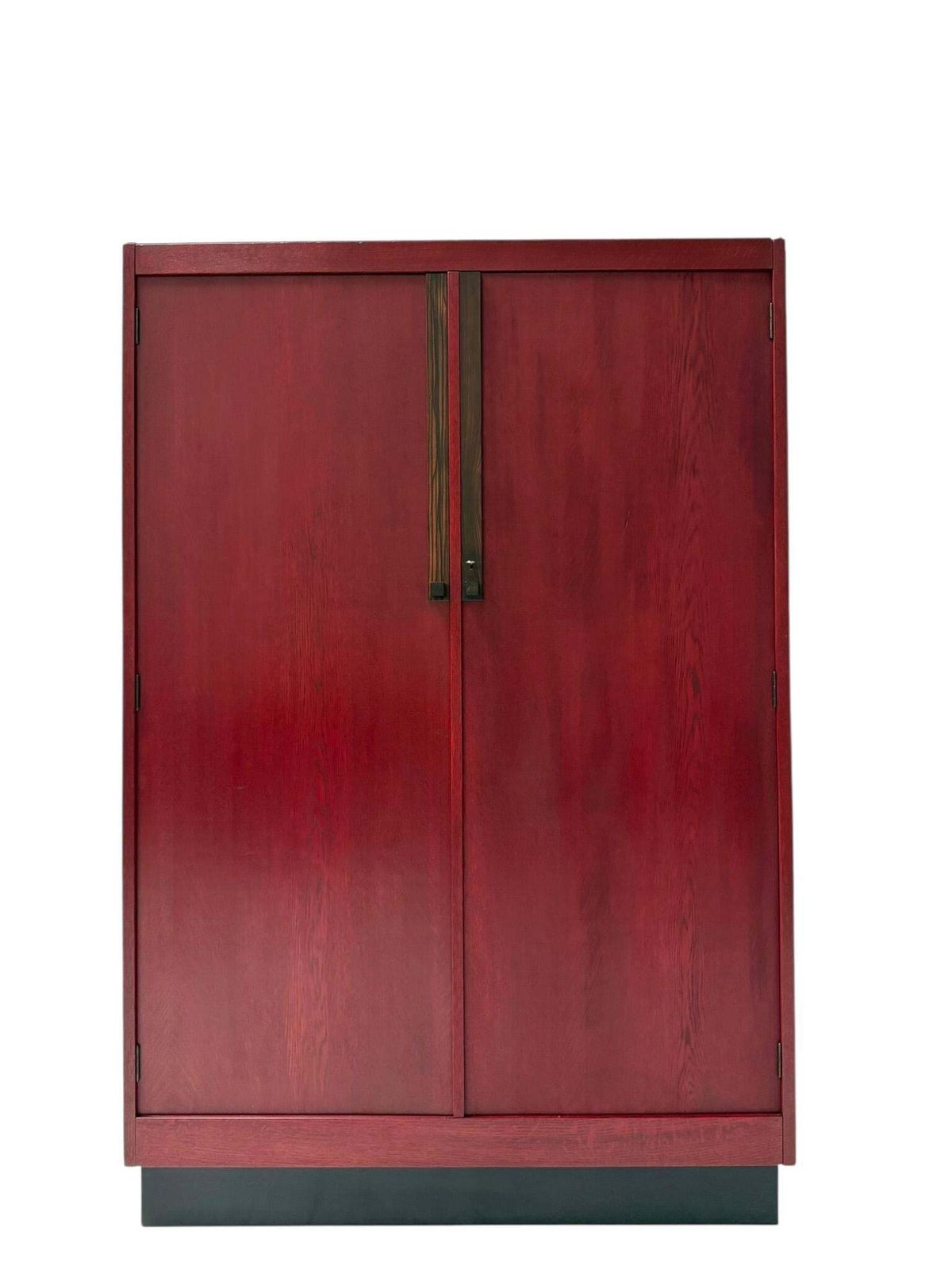 photo buy Art Deco Armoire By A.H. Jansen, Red Stained Oak, Dutch Design, 1920s
