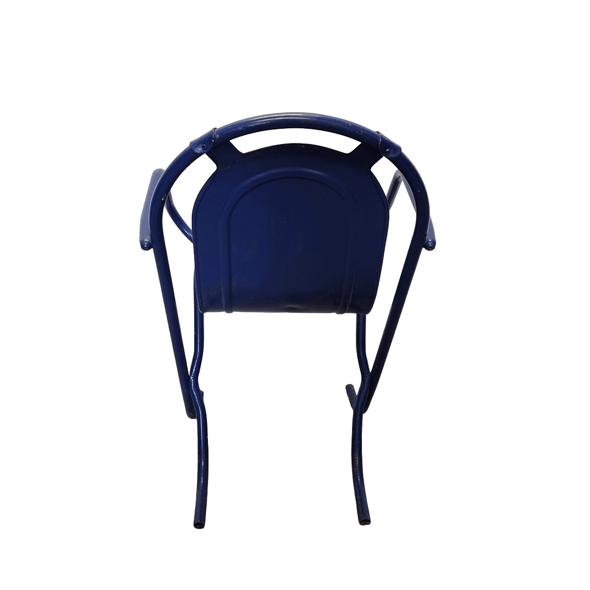 Vintage Harry Sebel Stak A Bye Chair Blue, 1950s photo furniture
