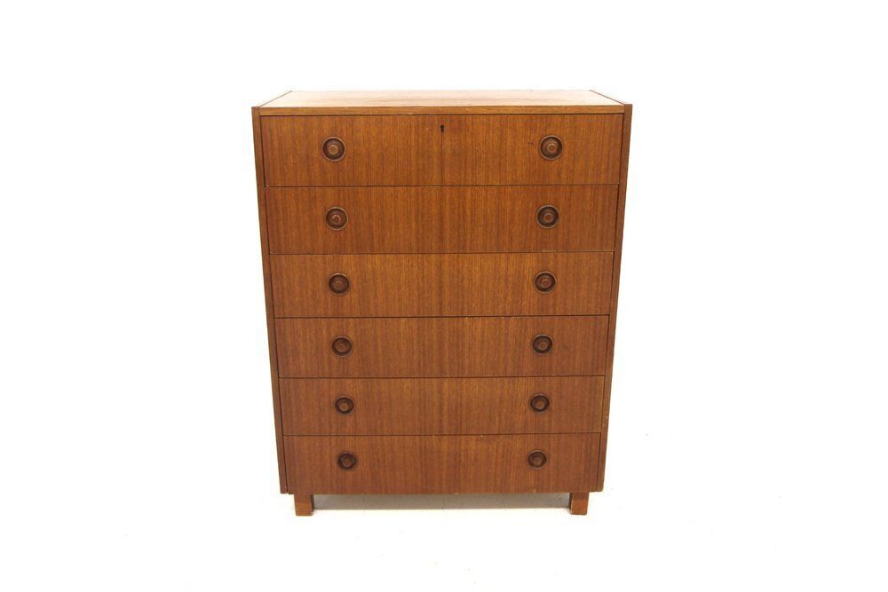 Commode scandinave en teck, Suède, 1960 photo for sale