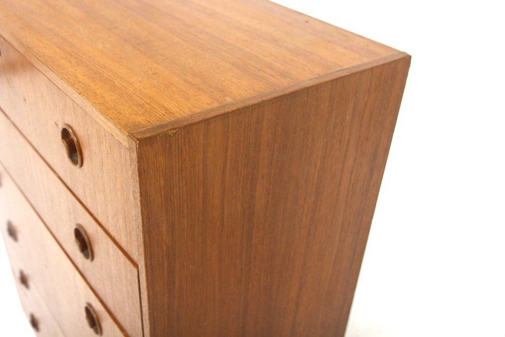 photo vintage Commode scandinave en teck, Suède, 1960