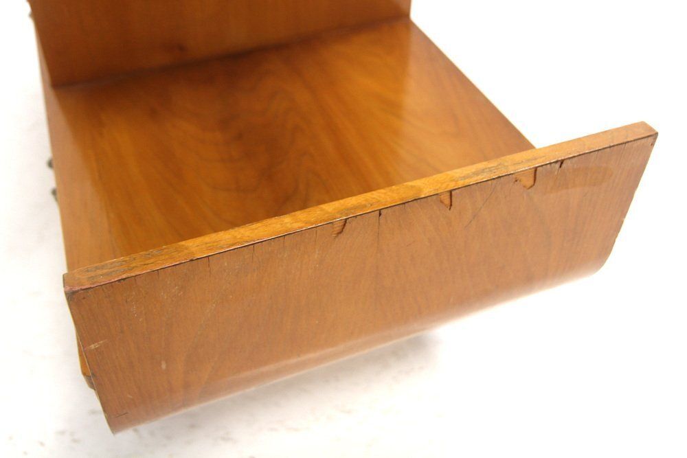 photo vintage Scandinavian Chest Of Drawers In Elm, 1960