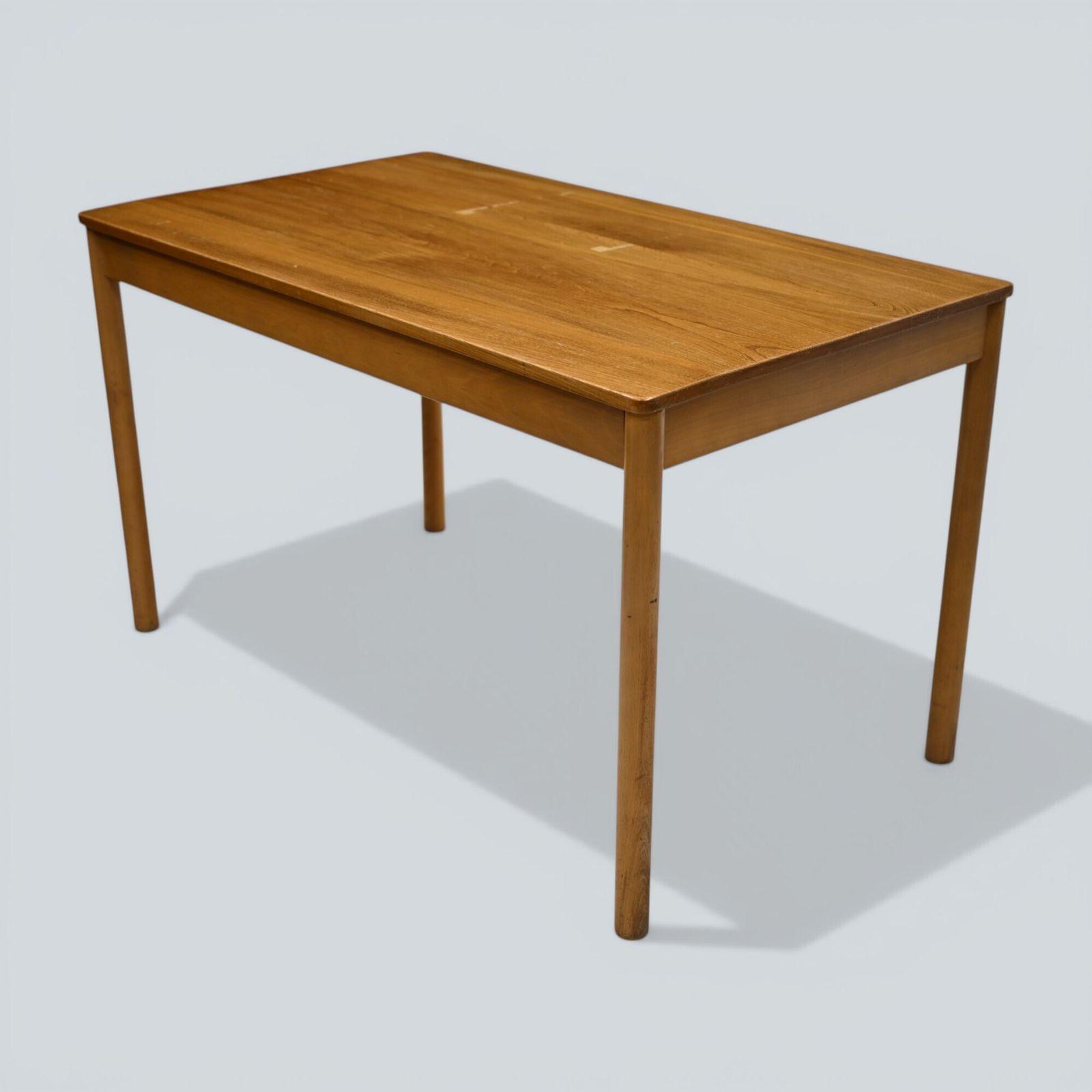 Ercol Dining Café Restaurant Table Elm Light Finish 2 Available Free Delivery photo Furniture
