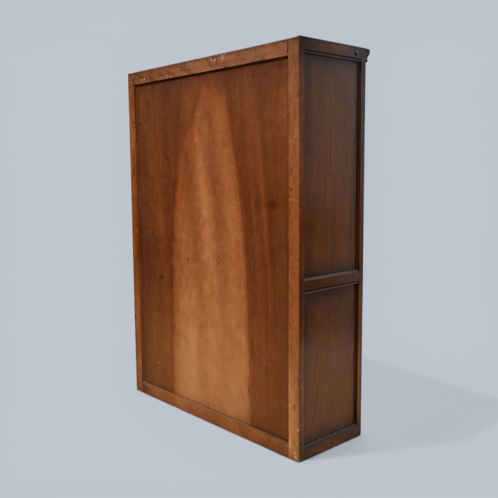 Old Charm Wall Top Unit Bookcase Leaded Glass Display Tudor Brown Free Delivery* photo vinterior
