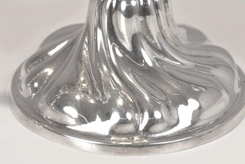 photo vinterior Silver 830/1000 Chandeliers, Germany, 1935, Set Of 2