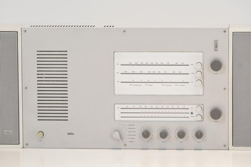 Ts 45 + L450 Wall Mounted System By Dieter Rams For Braun Ag, Germany, 1968 photo furniture