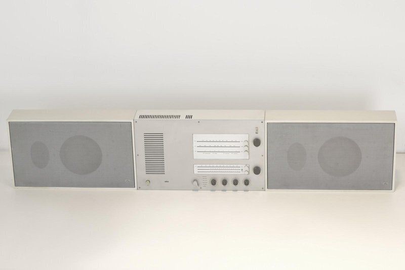 Ts 45 + L450 Wall Mounted System By Dieter Rams For Braun Ag, Germany, 1968 photo vinterior