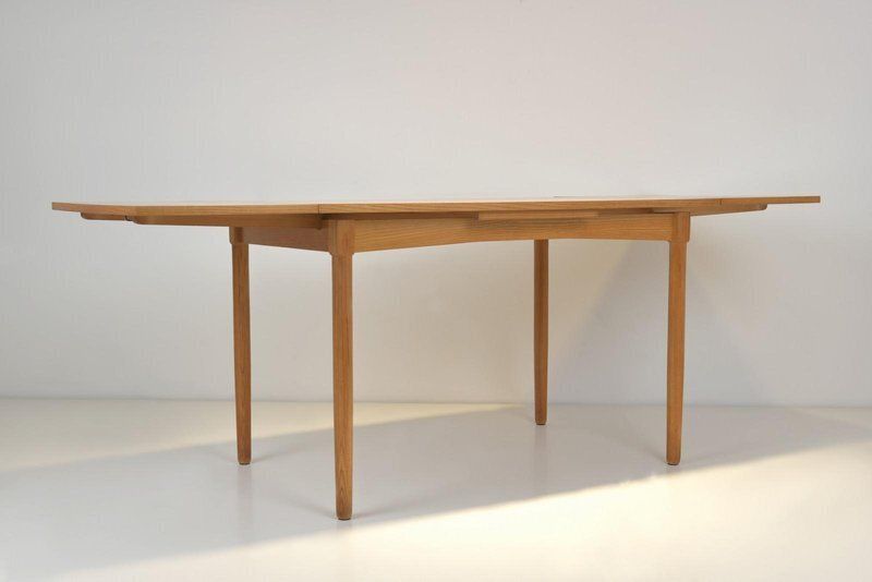Extending Table In Ash Wood By Charlotte Perriand, 1960 photo for sale