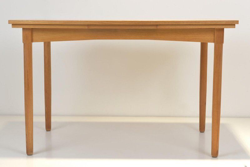 Extending Table In Ash Wood By Charlotte Perriand, 1960 photo 1937.0