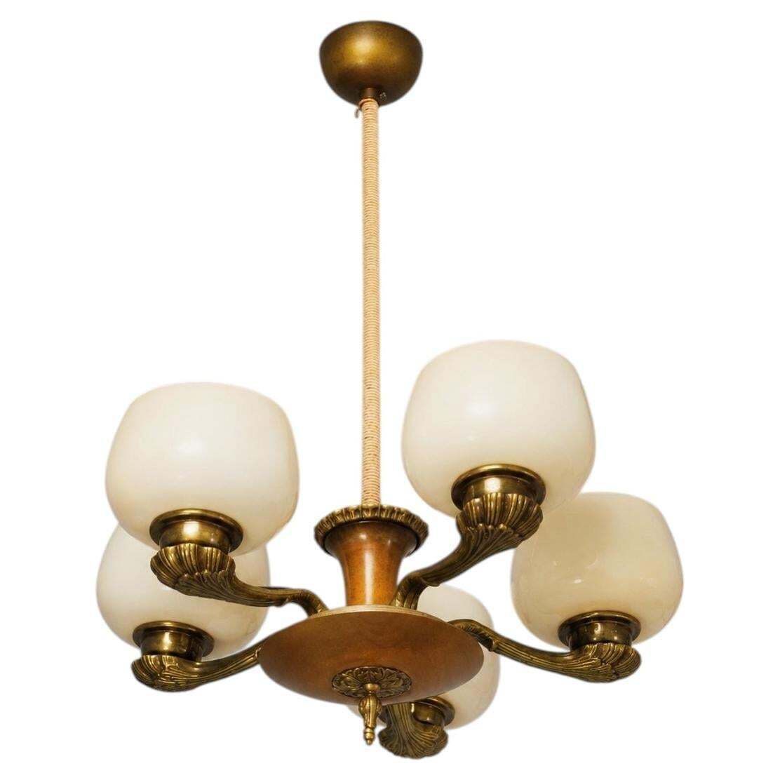 Pendant Model 1376, Paavo Tynell, 1930s