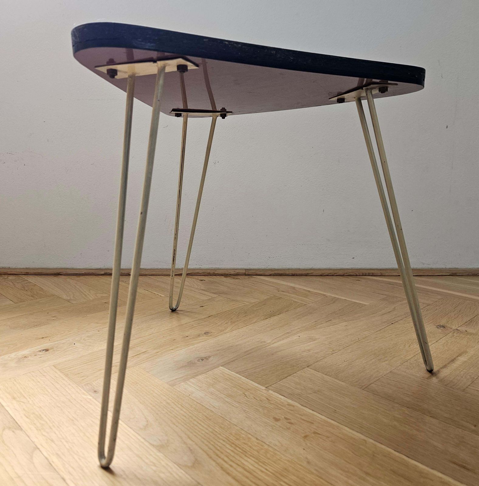 Midcentury Tripod Flower Or Side Table Uluv, 1970s photo vintage